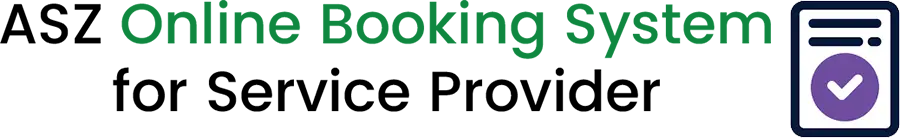 asz online booking app system for service provider asz success 0183702581 | 011 5584 9242